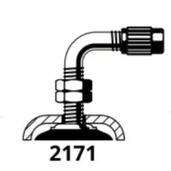Cámara MICHELIN STREET (16MI Válvula 2171 CENTREE) 180/55-17 , MT90-16 , MU90-16 , MU85-16 , 120/90-16 , 130/90-16 , 140/90-16 , 2