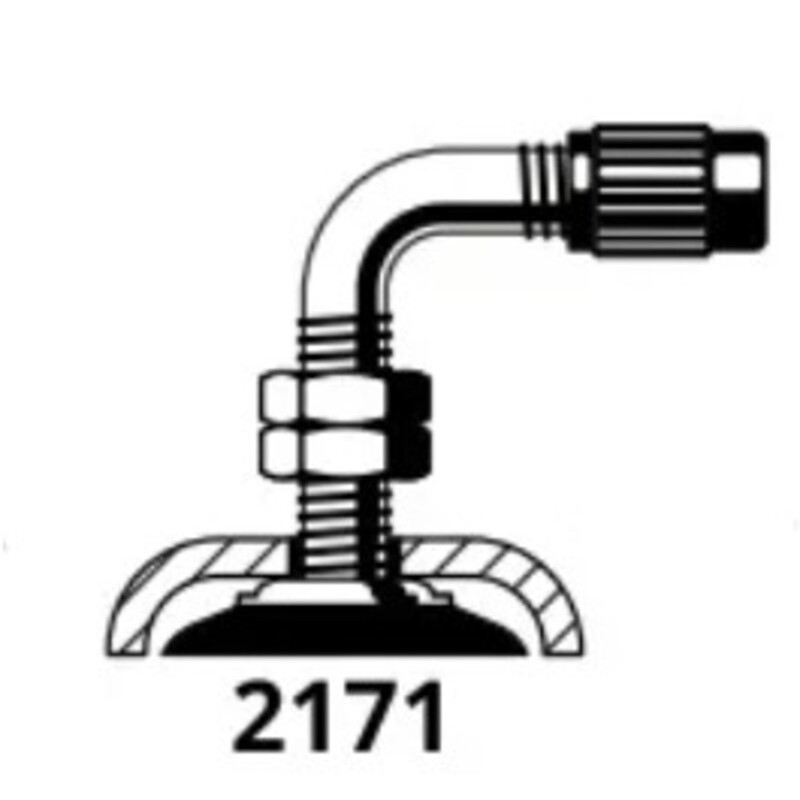 Cámara MICHELIN STREET (16MI Válvula 2171 CENTREE) 180/55-17 , MT90-16 , MU90-16 , MU85-16 , 120/90-16 , 130/90-16 , 140/90-16 ,