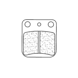 Juego de pastillas sinterizadas CL BRAKES (2408RX3)