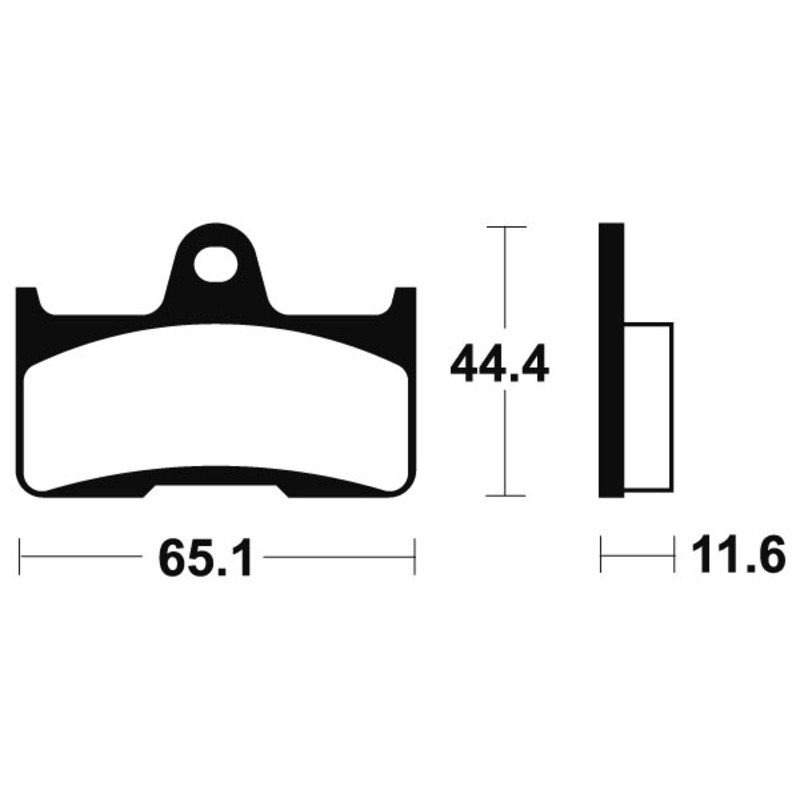Pastillas de freno Tecnium MO299 Sinterizadas