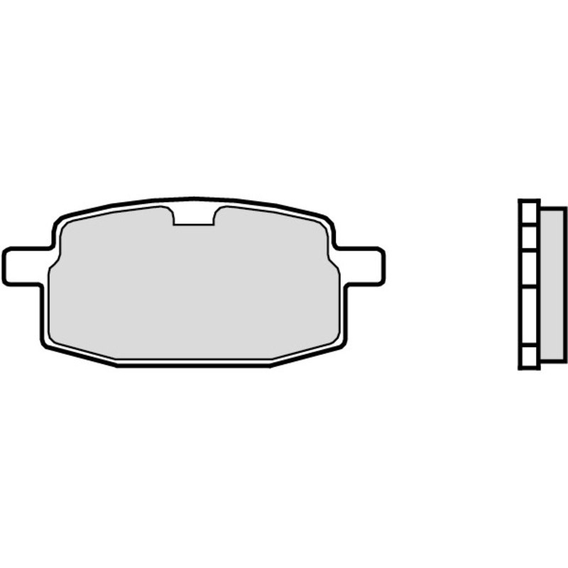 Pastillas de freno orgánicas Brembo 07041
