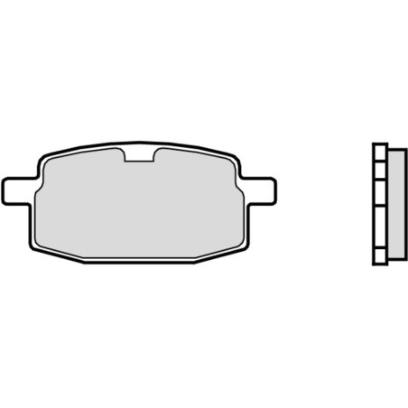 Pastillas de freno orgánicas Brembo 07041
