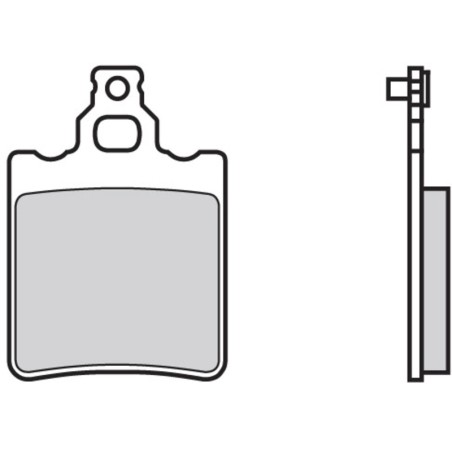 Pastillas de freno orgánicas Brembo 07BB1305
