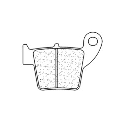 Juego de pastillas sinterizadas CL BRAKES (1076X59) 2