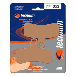 Pastillas de freno Tecnium MF353 Sinterizadas