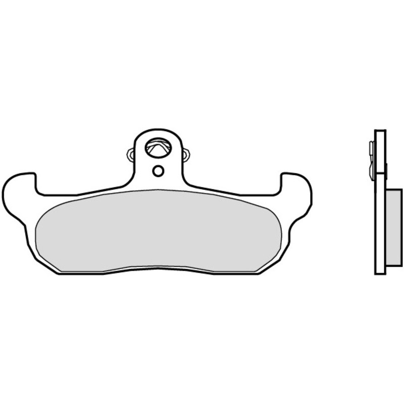 Pastillas de freno orgánicas Brembo 07BB0907