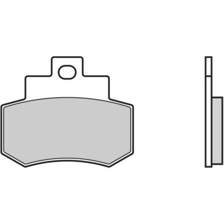 Pastillas de freno orgánicas Brembo 07051
