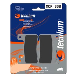 Pastillas de freno Tecnium MCR306 Sinterizadas Carbono
