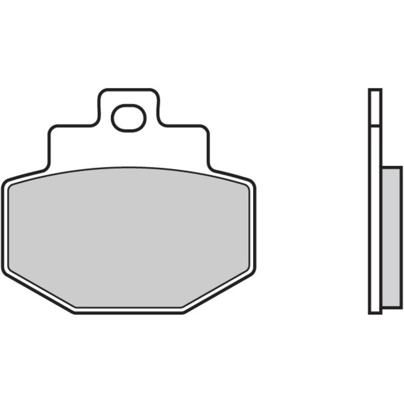 Pastillas de freno orgánicas Brembo 07047