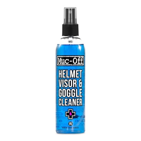 Limpiador antibacteriano de lentes y cascos Muc-Off Helmet & Visor Cleaner Bote 250ml