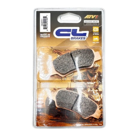 Pastillas de freno CL BRAKES ATV sinterizadas -  C1262ATV1