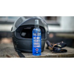 Limpiador antibacteriano de lentes y cascos Muc-Off Helmet & Visor Cleaner Bote 250ml 2