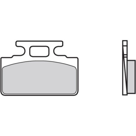 Pastillas de freno orgánicas Brembo 07031