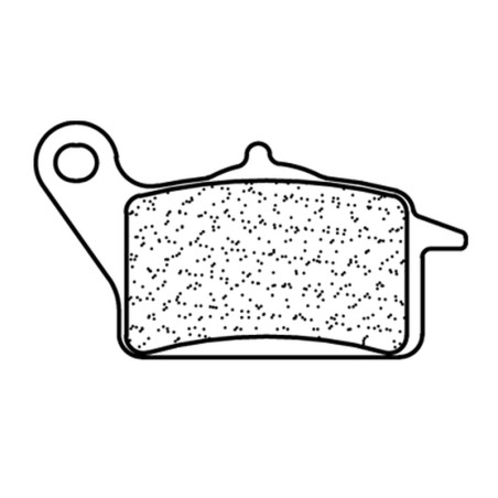 Juego de pastillas sinterizadas CL BRAKES 3107MSC (NO VISION)