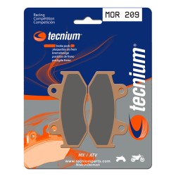 Pastillas de freno Tecnium MOR209 Sinterizadas racing
