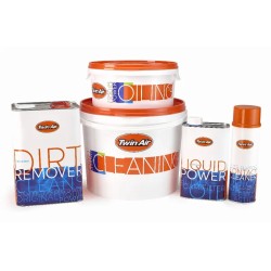 Kit completo de limpieza de filtros de aire Twin Air