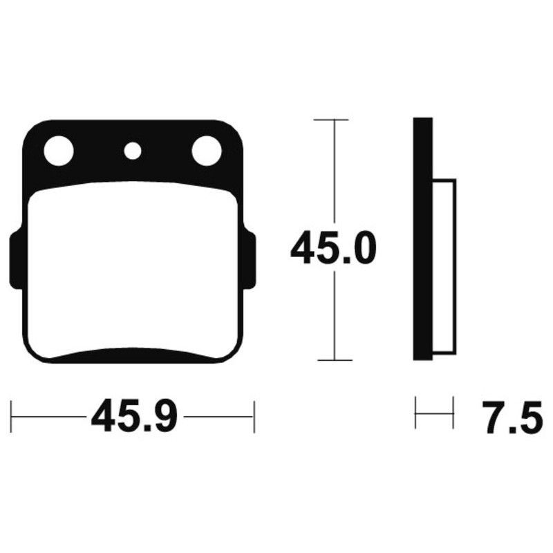 Pastillas de freno Tecnium MO92 Sinterizadas
