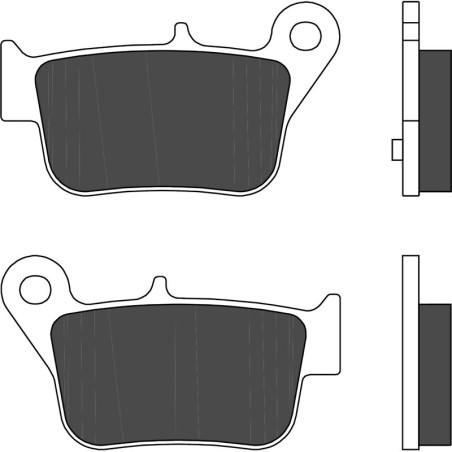 Pastillas de freno sinterizadas Brembo 07103XS