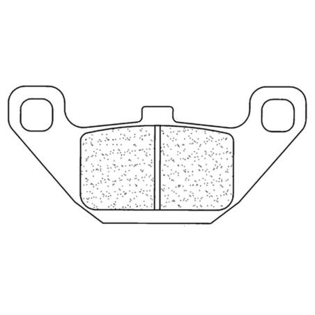 Juego de pastillas sinterizadas CL BRAKES (2285S4)