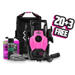 Kit de lavado a presión para moto MUC-OFF - Pack 20 uds + 3 GRATIS