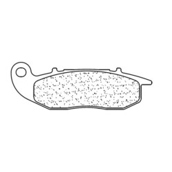 Juego de pastillas sinterizadas CL BRAKES (3119MSC) 2