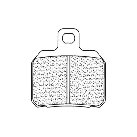 Juego de pastillas sinterizadas CL BRAKES (2827ATV1)