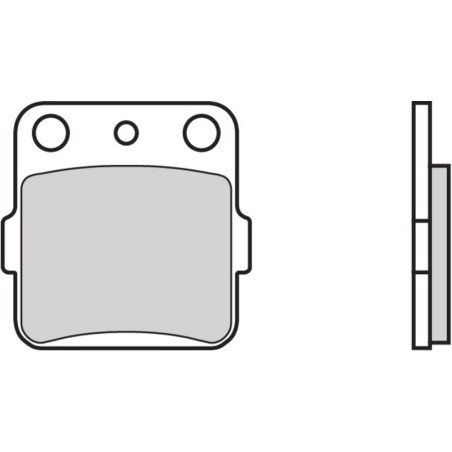 Pastillas de freno sinterizadas Brembo 07HO22SD