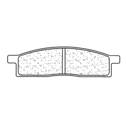 Juego de pastillas sinterizadas CL BRAKES (2424S4)
