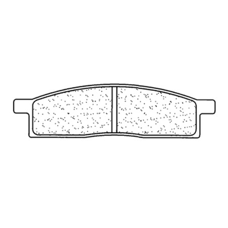 Juego de pastillas sinterizadas CL BRAKES (2424S4)
