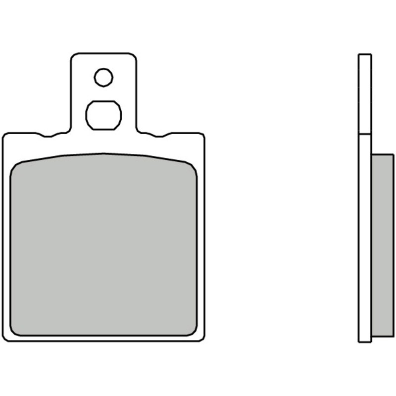 Pastillas de freno orgánicas Brembo 07088