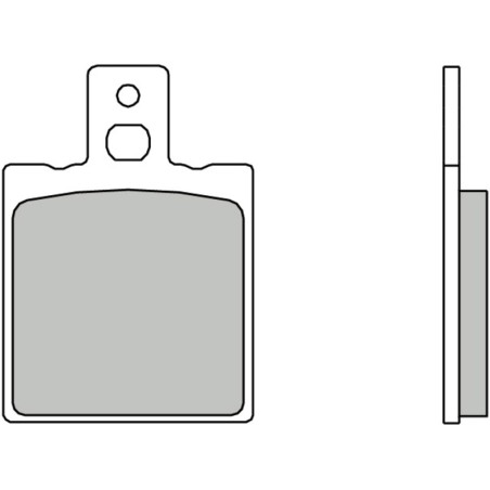Pastillas de freno orgánicas Brembo 07088