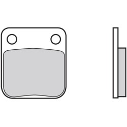 Pastillas de freno orgánicas Brembo 07024 2