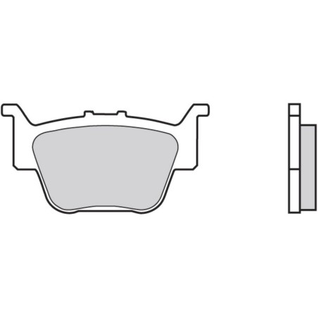 Pastillas de freno sinterizadas Brembo 07HO55SD