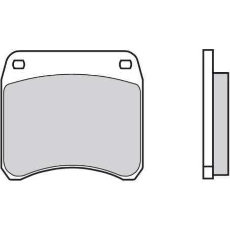Pastillas de freno BREMBO carretera carbón cerámico - 07GR6610