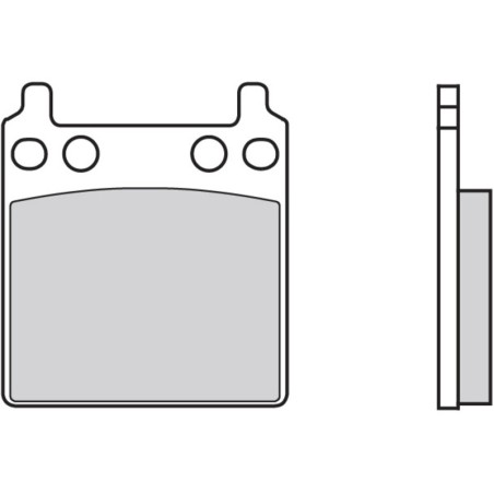 Pastillas de freno BREMBO carretera carbón cerámico - 07HO0411