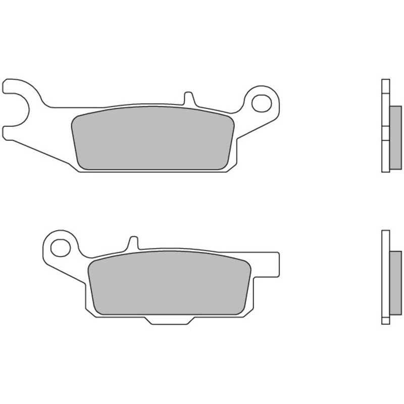 Pastillas de freno sinterizadas Brembo 07YA48SD