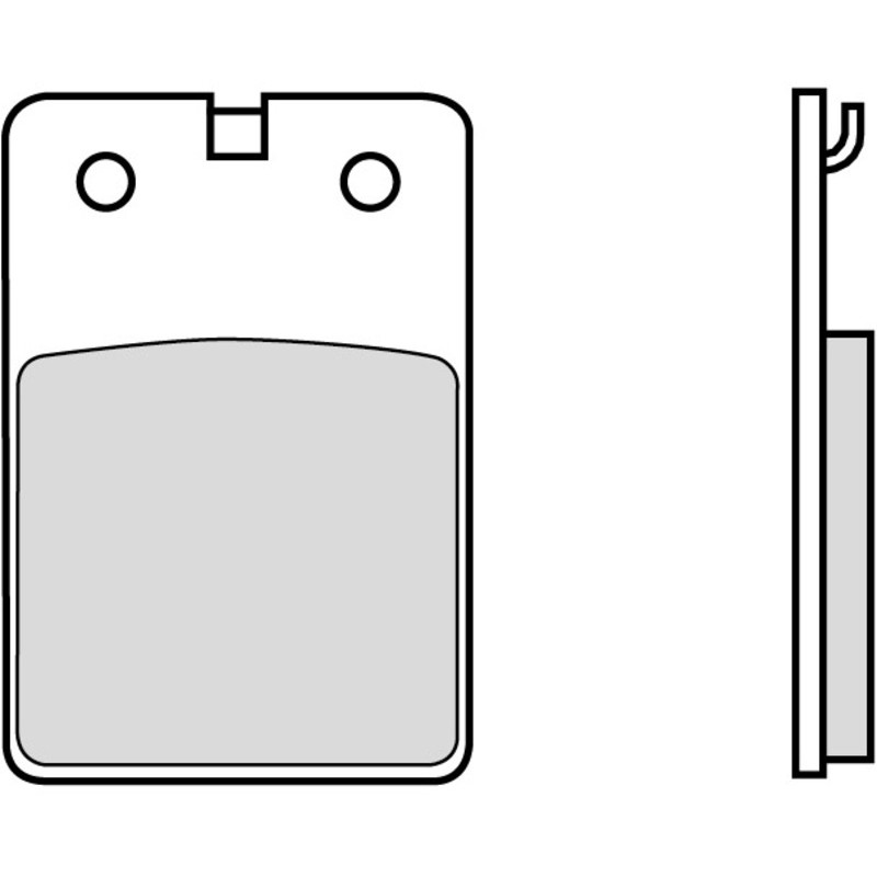 Pastillas de freno orgánicas Brembo 07GR1001