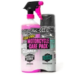 Kit duo de cuidado moto (Motorcycle Protectant + Cleaner) Muc-Off Care Pack