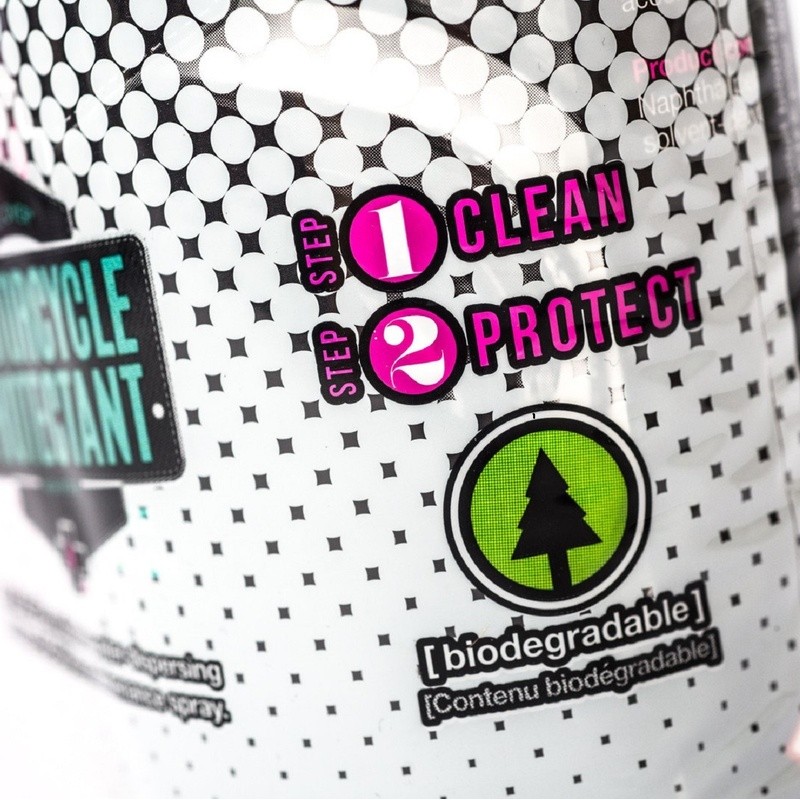 Kit duo de cuidado moto (Motorcycle Protectant + Cleaner) Muc-Off Care Pack