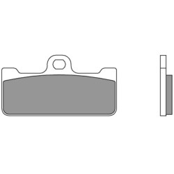 Pastillas de freno sinterizadas de competición Brembo 07BB10RC 2