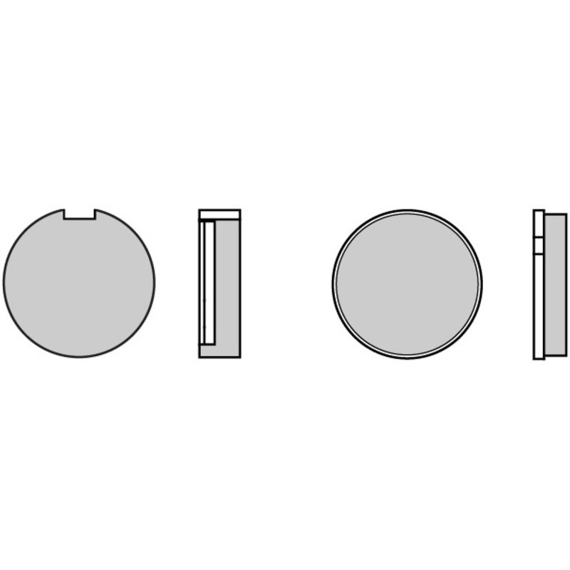 Pastillas de freno orgánicas Brembo 07KS0321