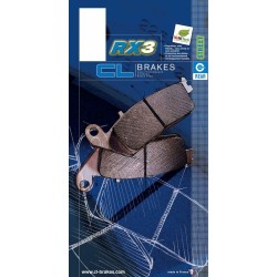 Juego de pastillas sinterizadas CL BRAKES (2377RX3) 2