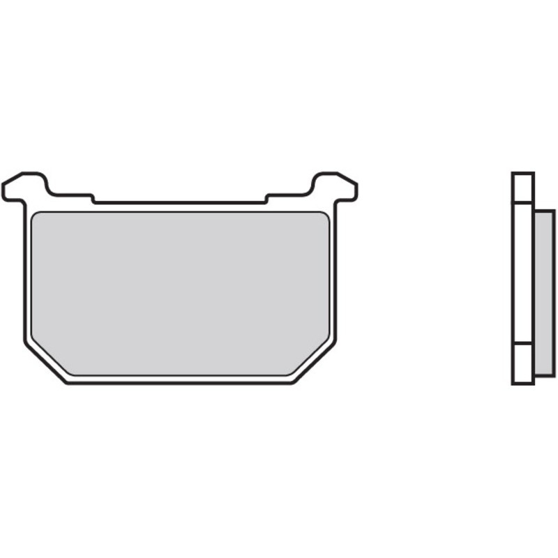 Pastillas de freno orgánicas Brembo 07KA0506