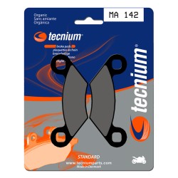 Pastillas de freno Tecnium MA142 Orgánicas