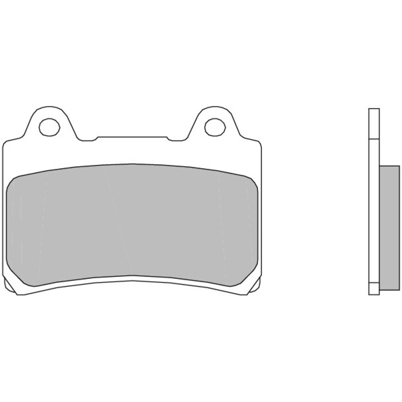 Pastillas de freno orgánicas Brembo 07YA3507