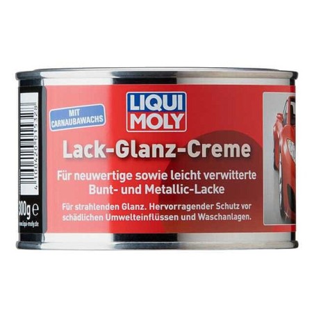 Cera abrillantadora de pintura Liqui Moly Lack-Glanz-Creme (carnauba) - Lata 300gr