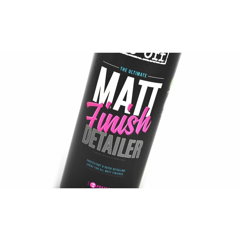 Spray MUC-OFF Matt Finish Detailer, protector y limpiador de superficies mates (250 ml)