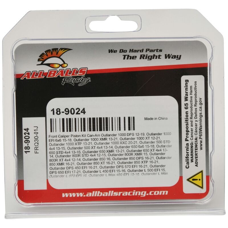 Kit pistones para pinza de freno ALL BALLS