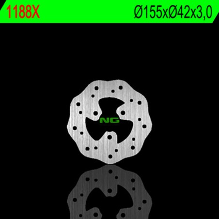 Disco de freno NG BRAKES ondulado fijo