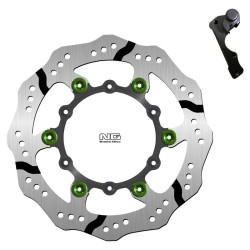 Kit disco de freno sobredimensionado NG BRAKES ondulado flotante